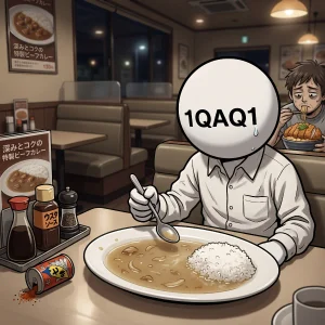 全国チェーンで注文したカレーライス
